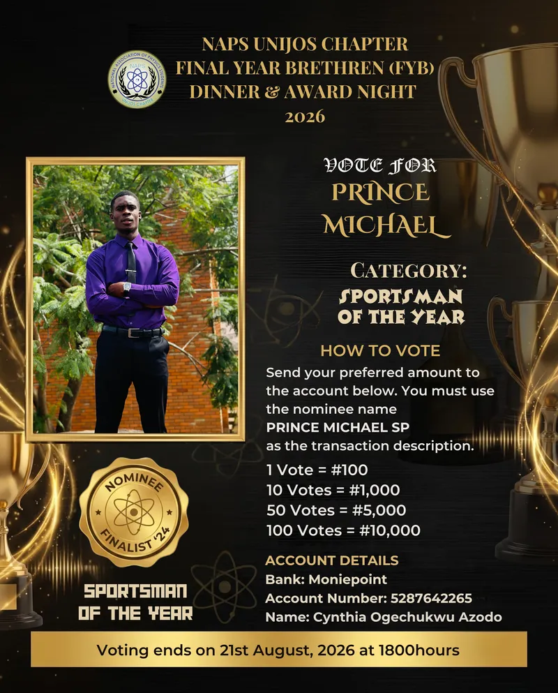 Campaign Flier for Prince Michael